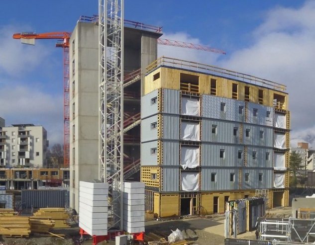Grenoble : Actis construit un immeuble en bois