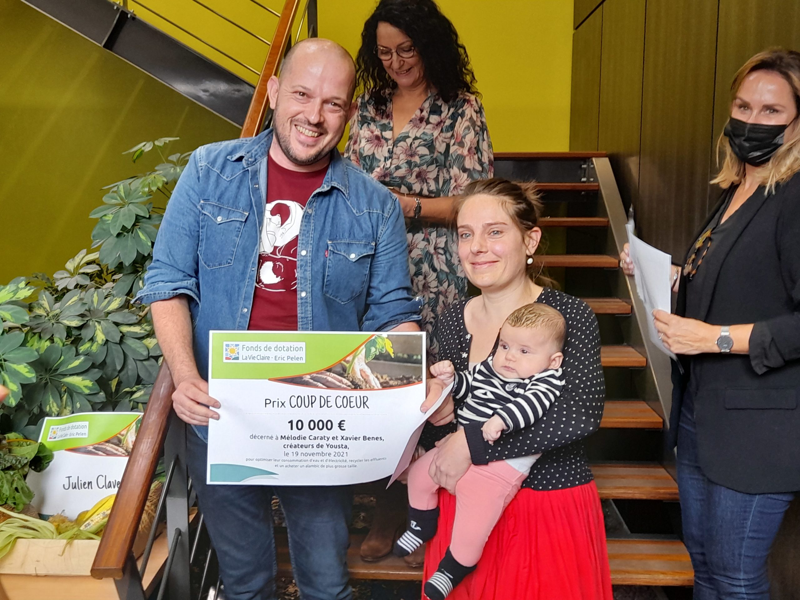 Vaxier Benes et Mélanie Claraty, à Villeurbanne