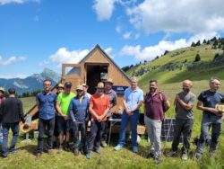 Une cabane pour les bergers au Col du Coq en Vhartreuse