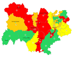 Pollution de l’air : vigilance rouge sur huit bassins d’air en Auvergne-Rhône-Alpes