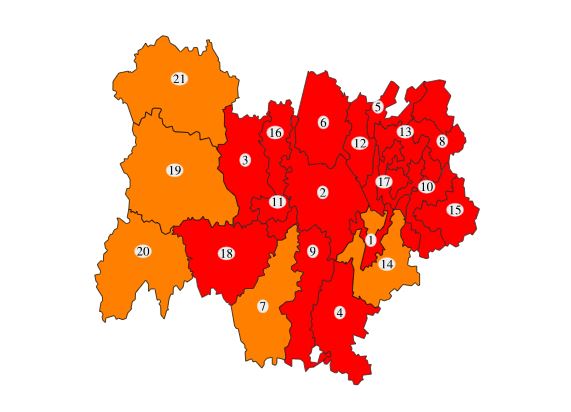 Poussières désertiques : seuil d’alerte atteint sur une grande partie de la région