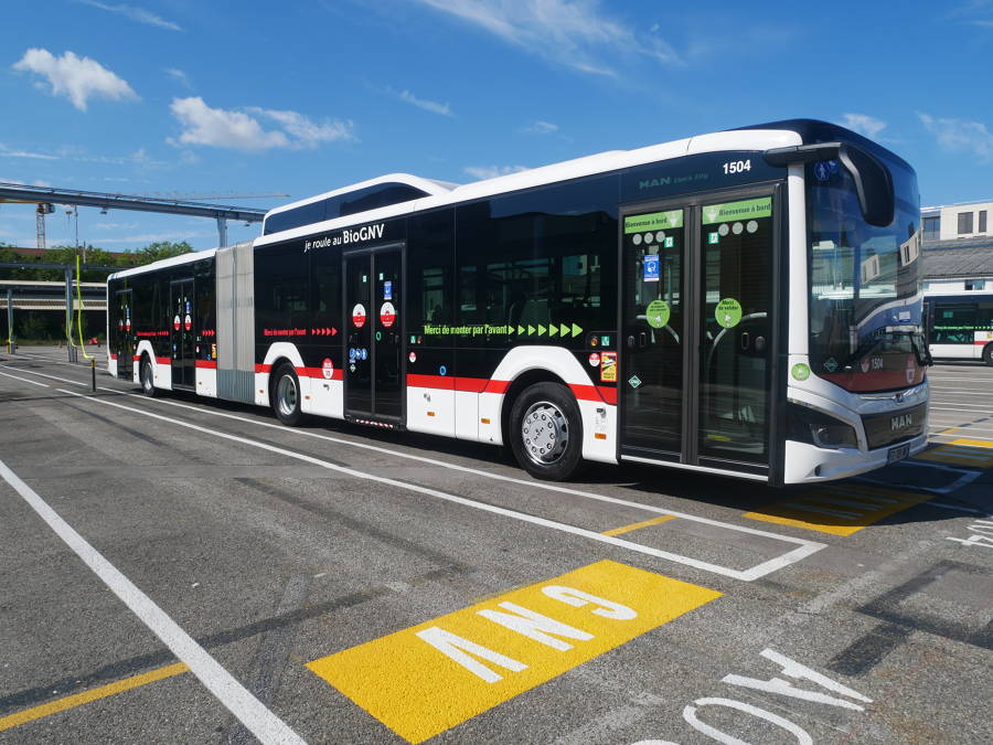 Le Sytral met en service des bus roulant à 100 % au BioGNV sur le réseau de l’agglomération lyonnaise