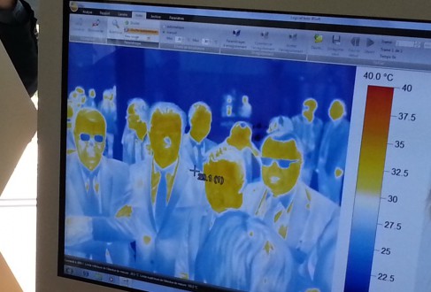 CEA Tech développe l’imagerie infrarouge, sur notre photo la technologie infrarouge dite refroidie, menée dans le cadre d’un laboratoire commun avec la société Sofradir (leader mondial sur cette technologie) pour des applications en défense, sécurité et observation spatiale. [Photo Enviscope]