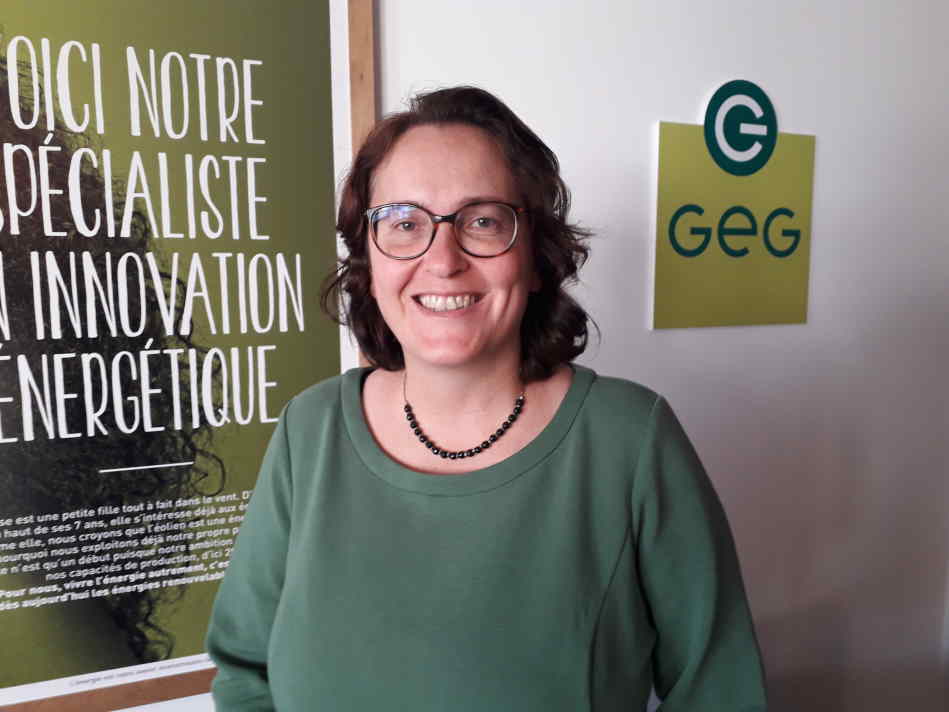 Christine Gochard, directrice générale de Gaz et Electricité de Grenoble ( Enviscope)