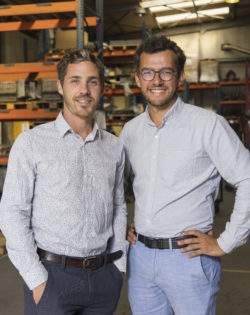 Les dirigeants de Finoptim: David & Baptiste Ploquin, président @blache