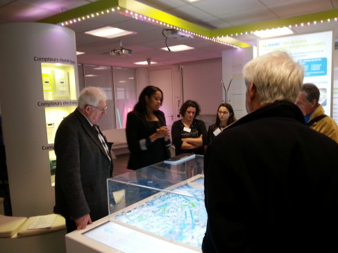 Visite ERDF ( photo Patrick Leclerc IESF Lyon)