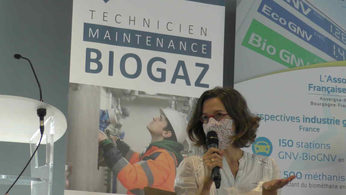 Emeline Baume, première vice-présidente de la Métropole de Lyon, déléguée notamment à l'économie