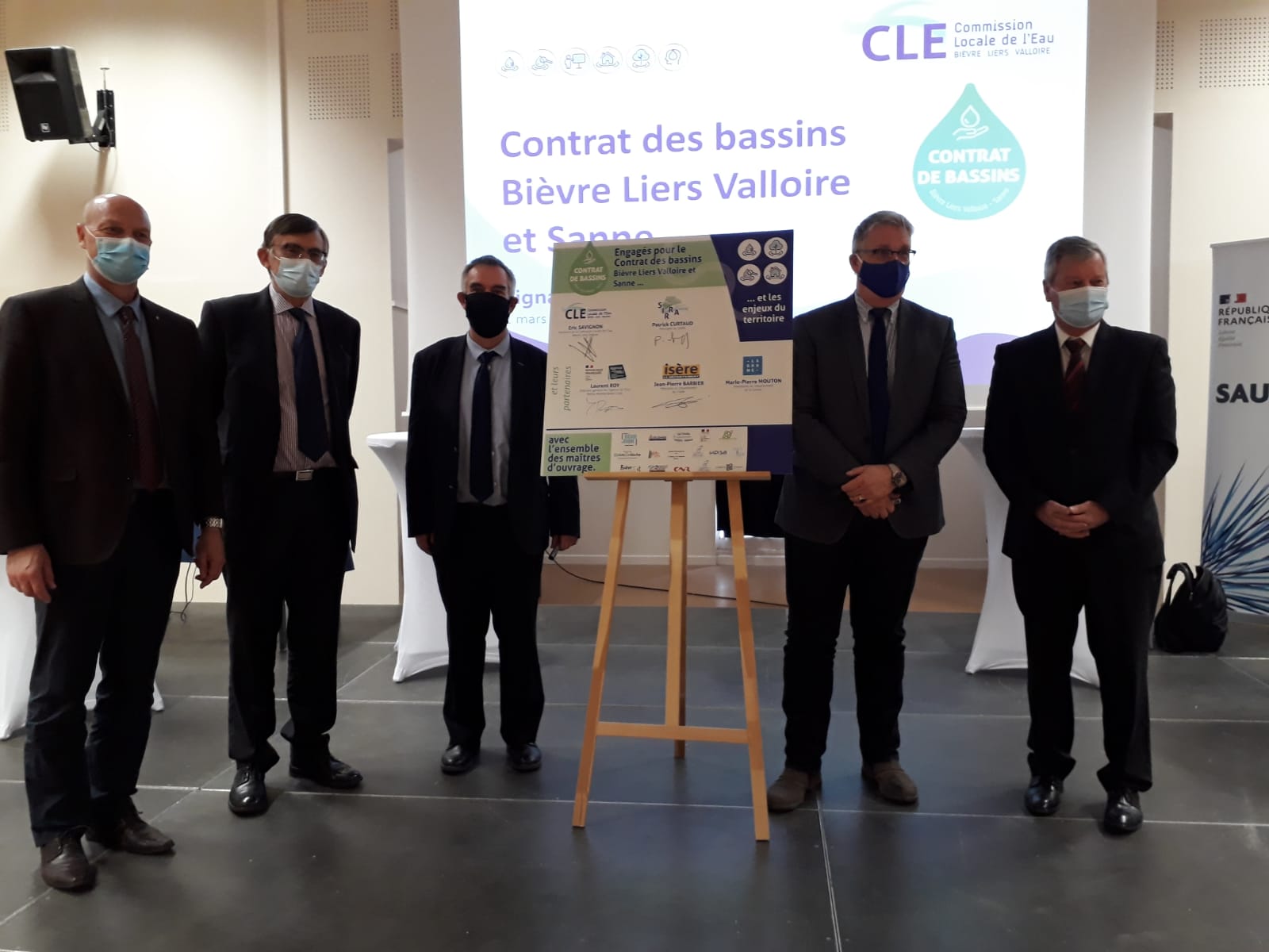 Bièvre Liers Valloire et Sanne : un nouveau contrat de bassin entre Drôme et Isère