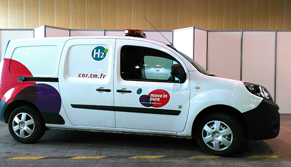 Le programme ZEV prévoit notamment le soutien à l’acquisition de 1 000 voitures à pile à combustible zéro émission dans la région Auvergne-Rhône-Alpes. ©B. Mortgat