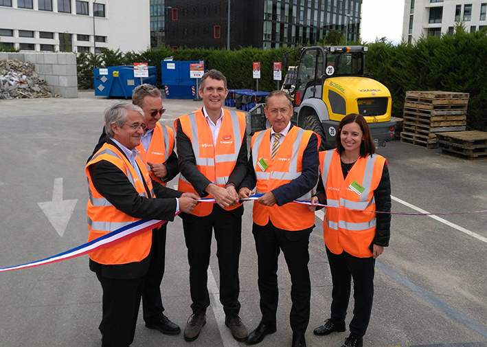 Point.P et Suez lancent un service de reprise de déchets de chantier