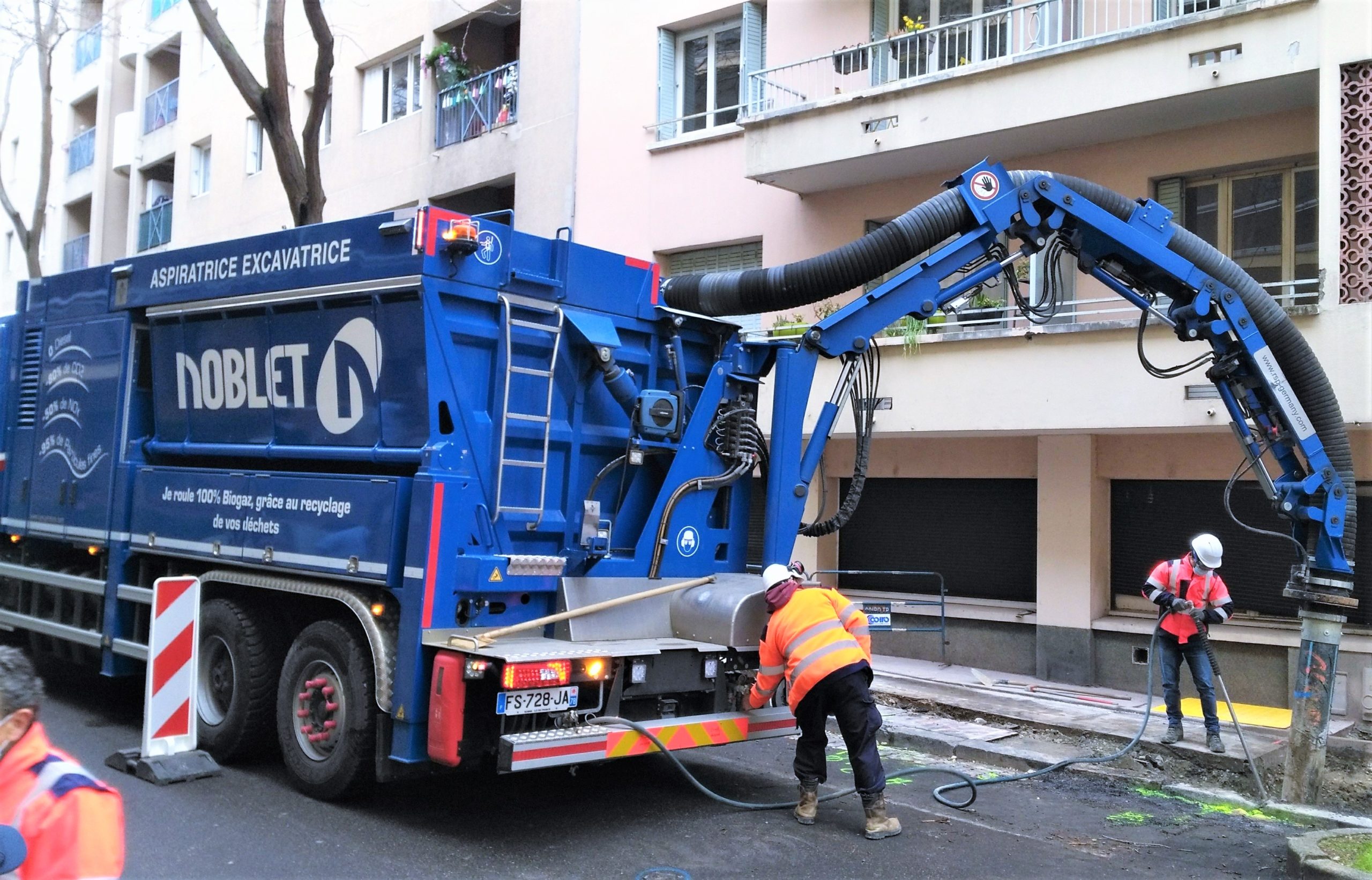 Qualité de l’air : Chantier propre à Lyon pour GRDF
