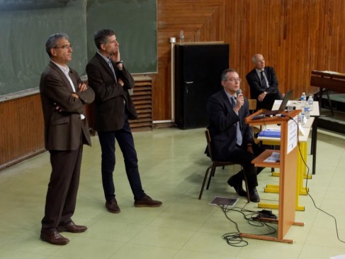 Les Mardis des Ingénieurs et Scientifiques/Enviscope, font intervenir des spécialistes ouverts au dialogue avec le public ( ph André Mordant IESF Ain Rhône)