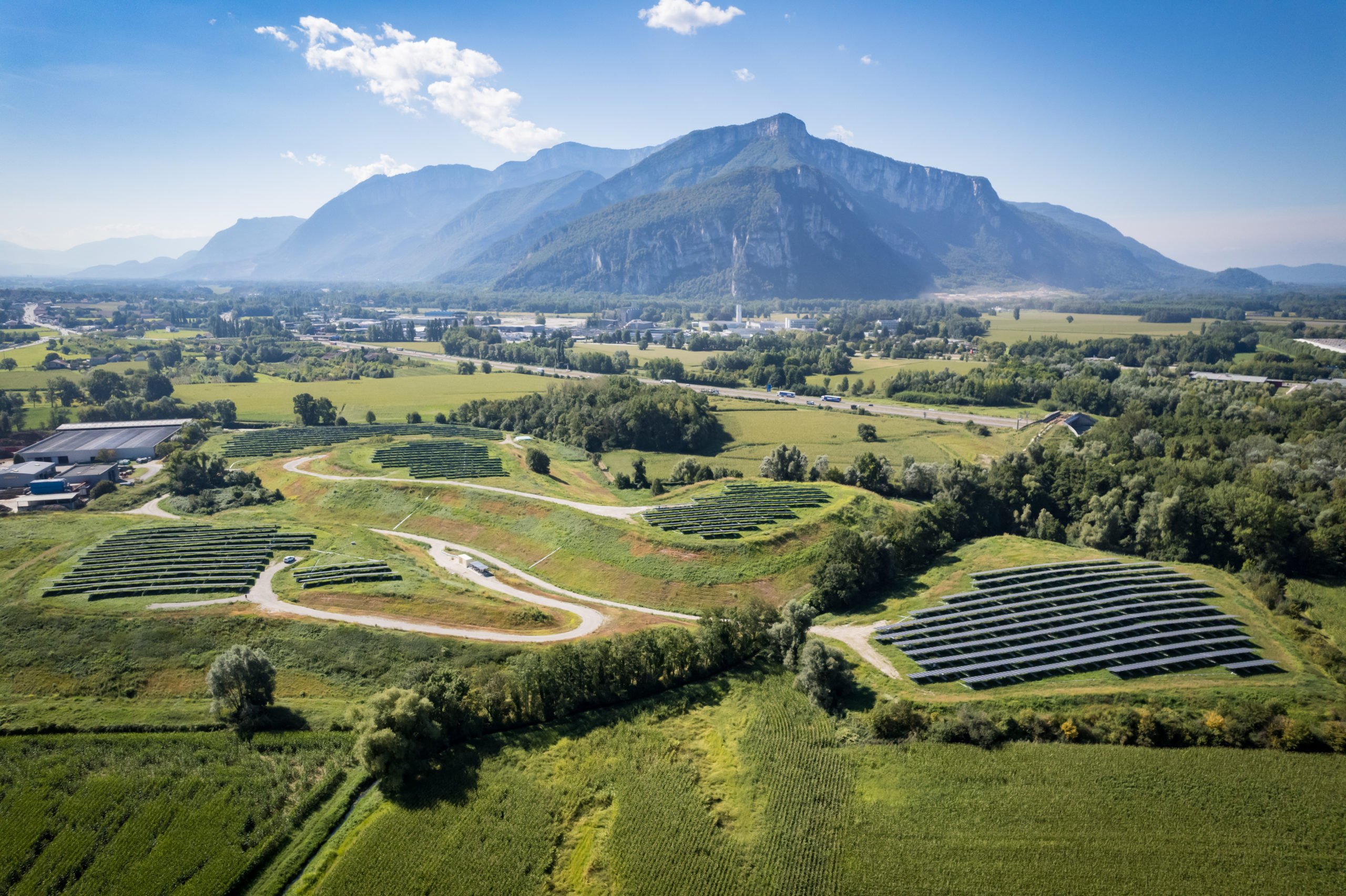 Un parc photovoltaïque de 3 MWc en service à La Buisse, en Isère