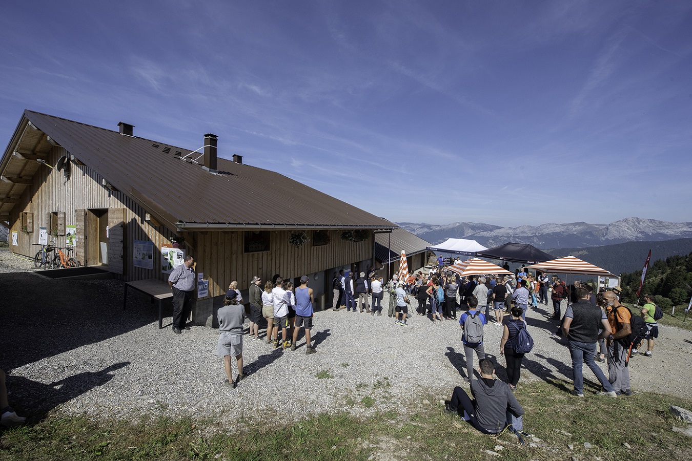 Un Alpage école inauguré à Serraval en Haute-Savoie