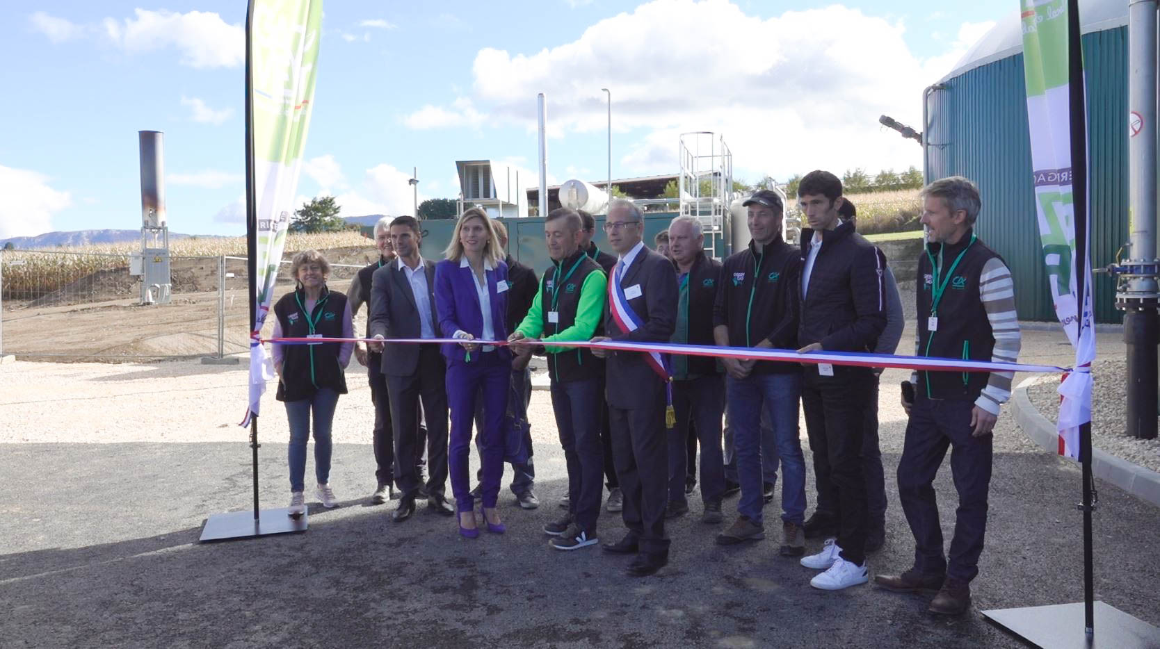 Biométhane agricole : une nouvelle unité de production opérationnelle à Viry