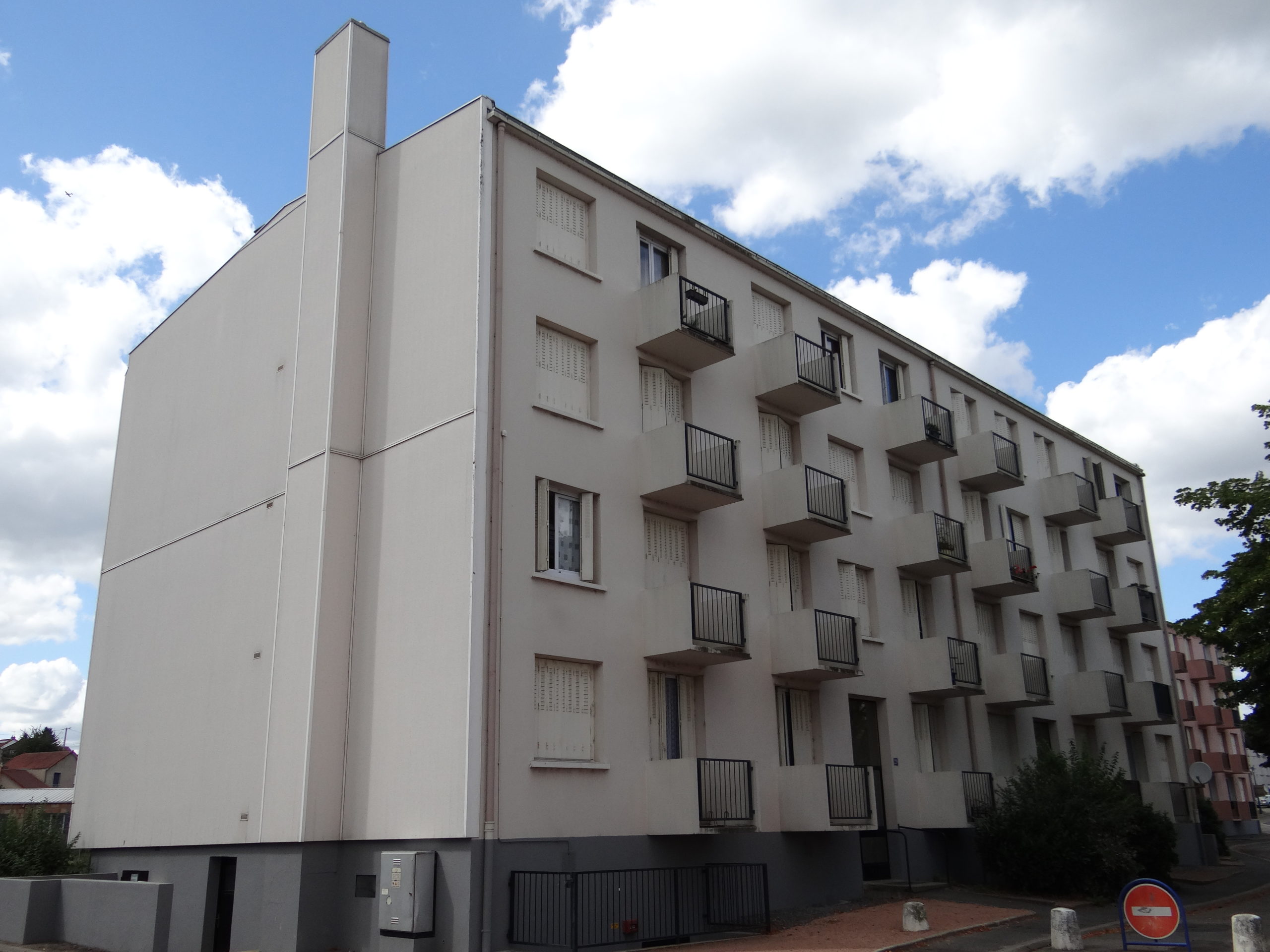 Un immeuble de Montluçon Habitat chauffé par des serveurs informatiques