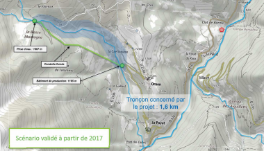 La centrale hydroélectrique du Rif Garcin, contribution locale à la transition énergétique