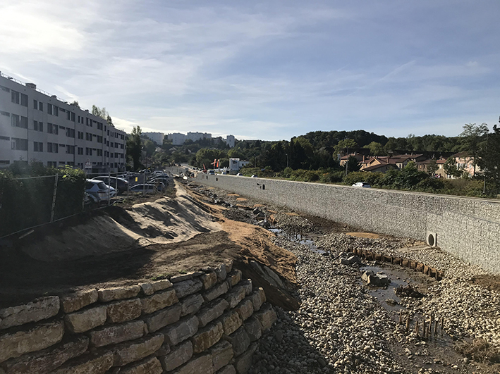 Prévention des inondations : les travaux d’aménagement sur l’Yzeron progressent
