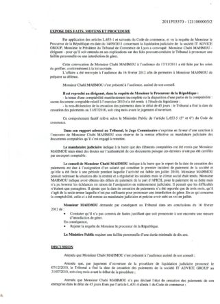 Chambre des sanctions TC de Lyon page 2