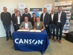 Signature de contrat ENGIE Solutions et CANSON ©ENGIE Solutions