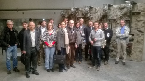 Le groupe de visiteurs, venus dans le cadre de la Journée Nationale de l'Ingénieur, organisée à Lyon sur le thème de l'Economie circulaire ( photo Enviscope.com)