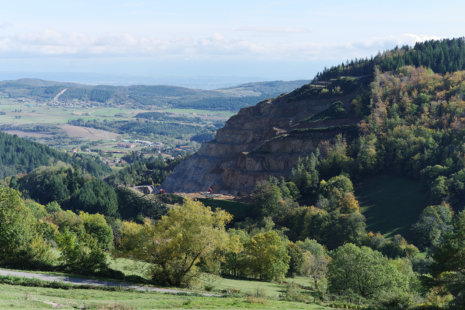 Le Parc du Pilat attaque le renouvellement de l’exploitation de la carrière de Saint-Julien-Molin-Molette