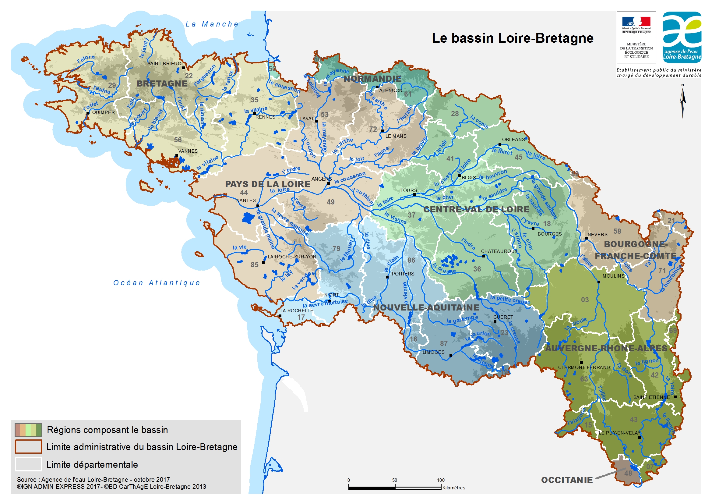 246 millions d’euros en 2020 pour l’eau et les milieux aquatiques sur le bassin Loire-Bretagne