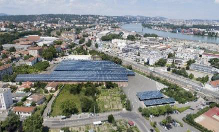 Vallée de la Chimie : plus de 30 000 m2 de panneaux solaires installés