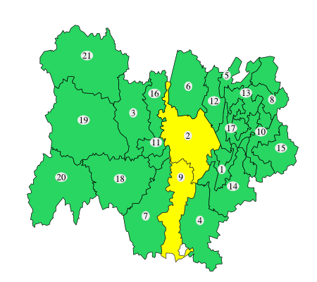 Vigilance pollution de l’air sur le bassin lyonnais et la vallée du Rhône