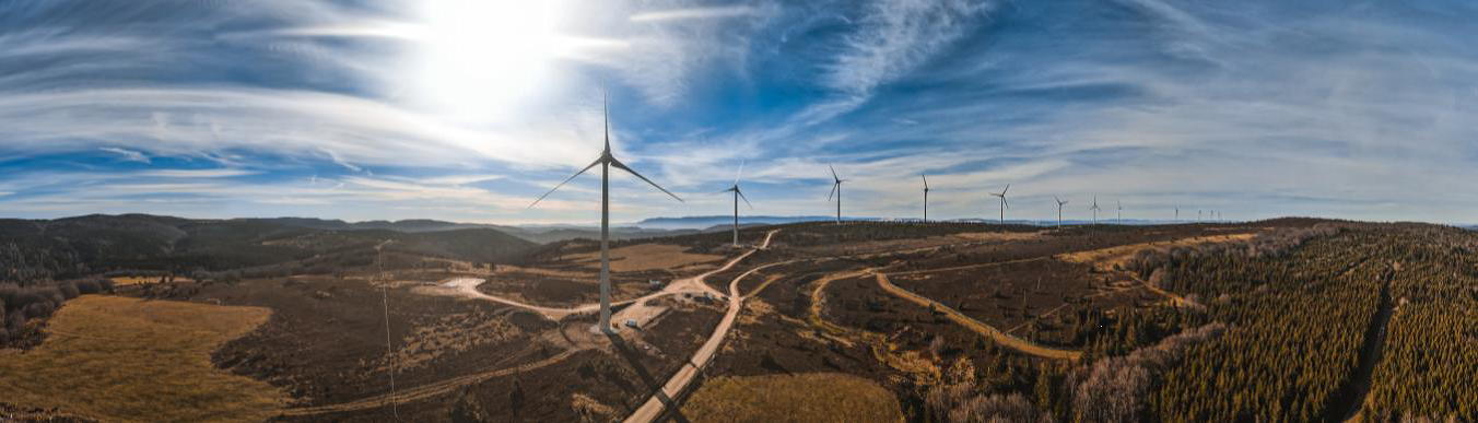 Boralex : le renouvellement du parc éolien de Cham Longe achevé