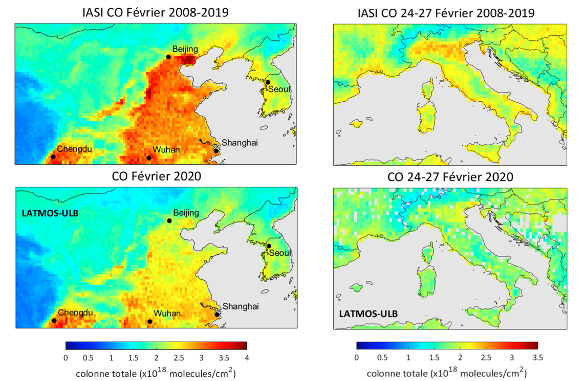 Coronavirus : la pollution en Chine et en Italie en baisse visible depuis l’espace