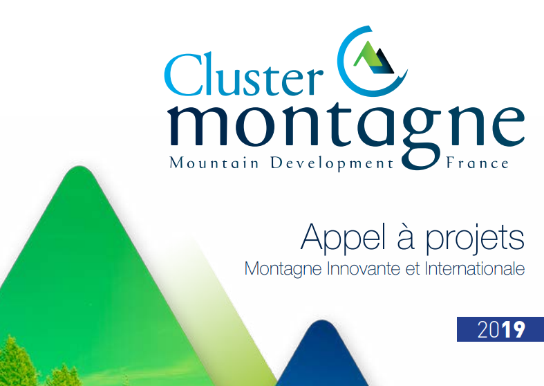 Nouvel appel à projets « montagne Innovante et internationale » du cluster montagne