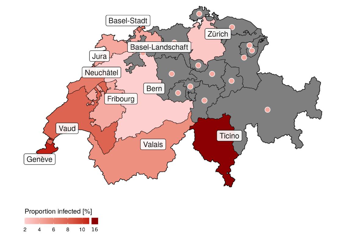 Covid-19 : la rapidité des mesures en Suisse a fait chuter la reproduction du virus