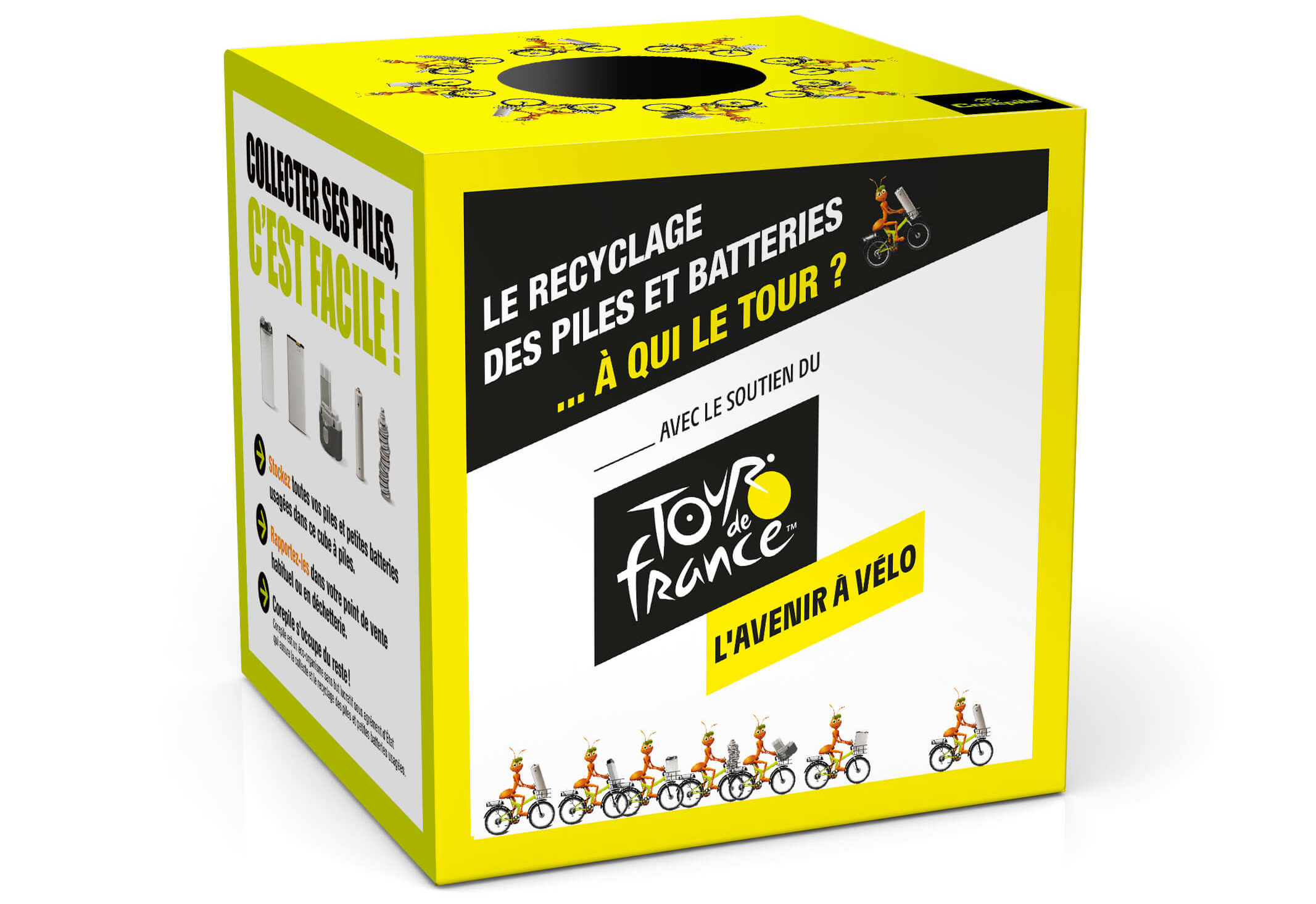La collecte des piles et batteries en progrès en Auvergne-Rhône-Alpes