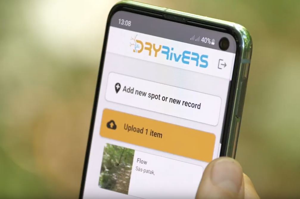 Une application participative pour mesurer l’assèchement des cours d’eau
