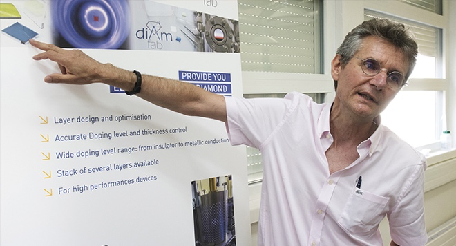 Le diamant plus efficace que le silicium pour convertir la puissance électrique