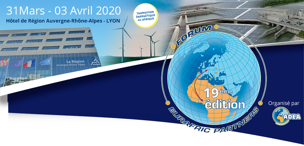 Forum Eurafric du 31 mars au 3 avril à Lyon
