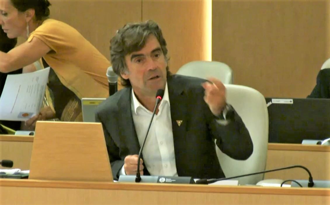 Eric Fournier, Maire de Chamonix Mont Blanc : non au doublement du tunnel sous le Mont Blancs