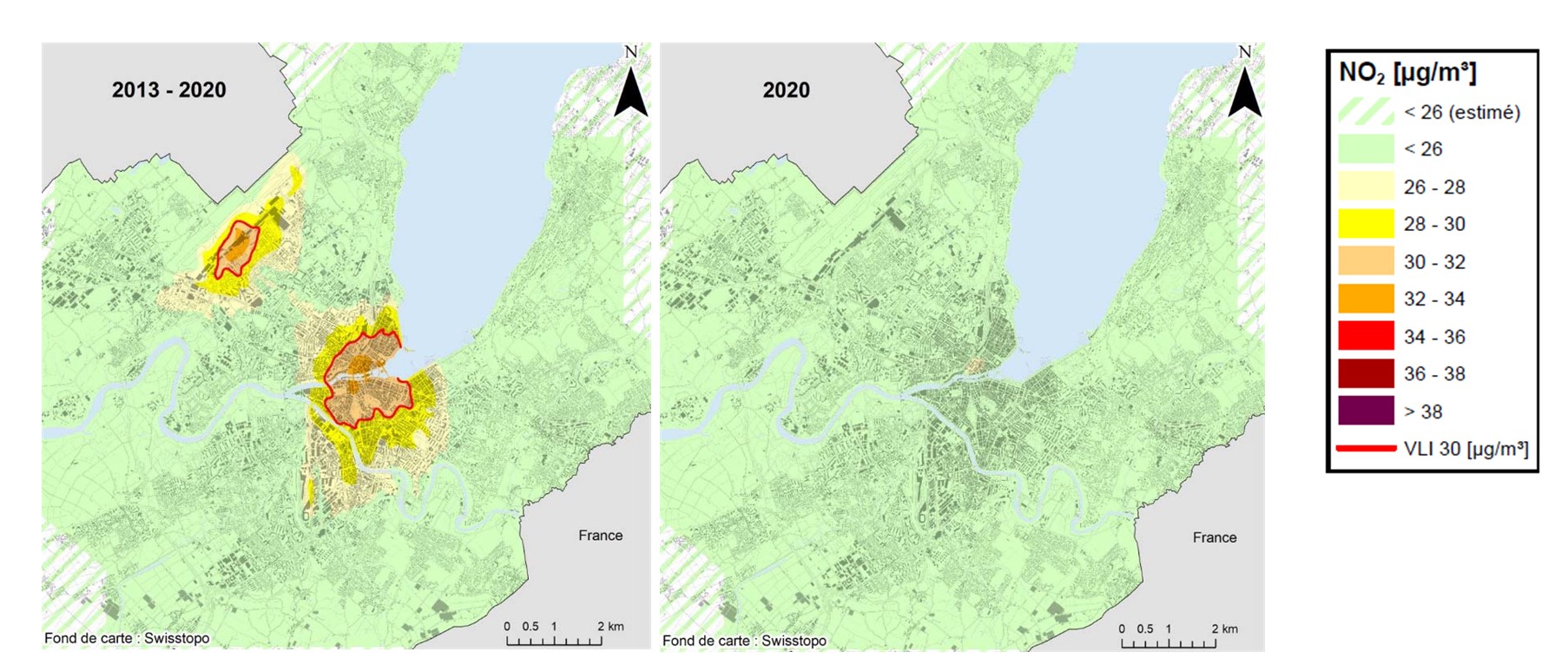 Genève : la qualité de l’air s’est améliorée en 2020
