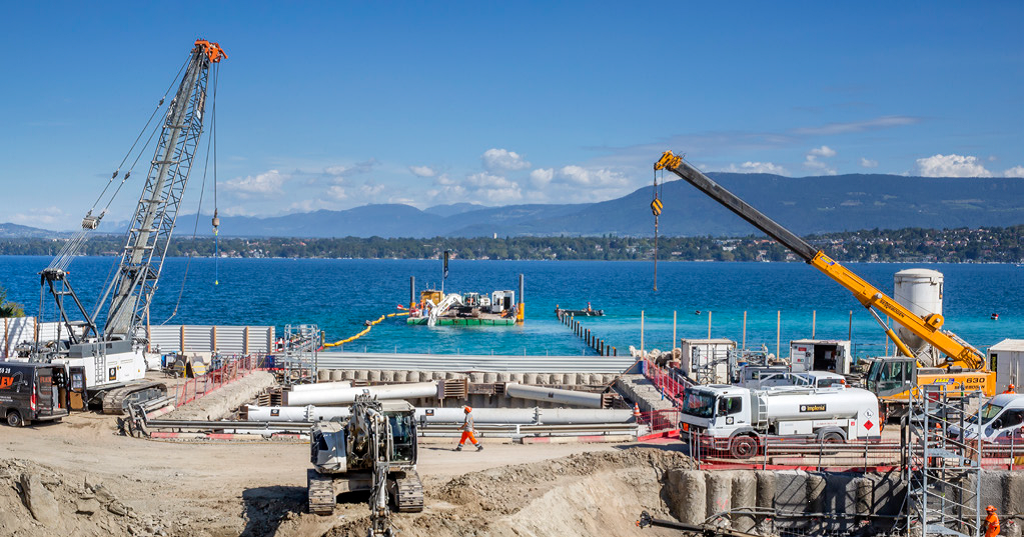 Genilac, un grand réseau hydrothermal pour Genève
