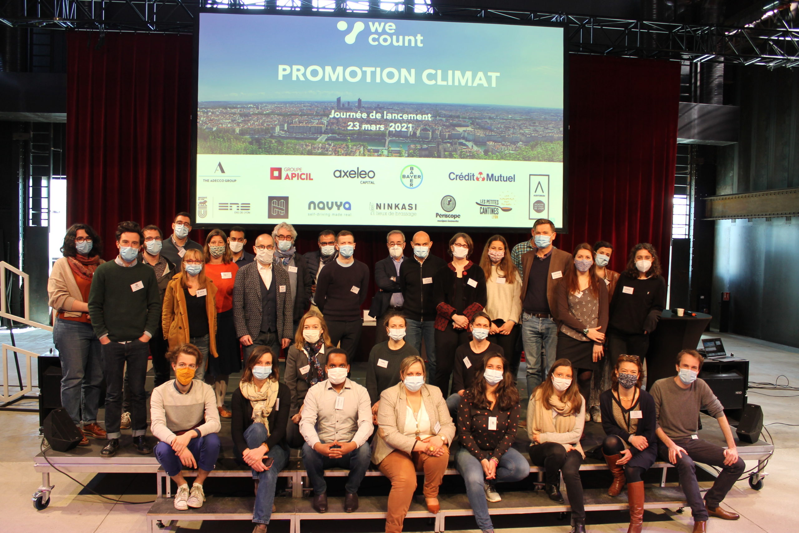 La première promotion climat WeCount passe à l’action