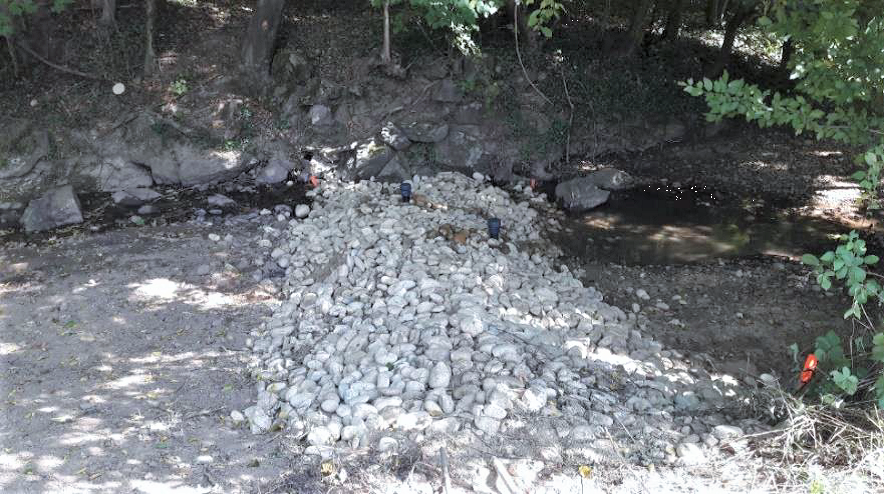 Un dispositif d’autoépuration des cours d’eau en test dans l’Ouest lyonnais