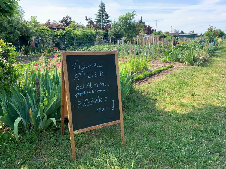 Bassin de l’Yzeron : pour des jardins partagés économes en eau