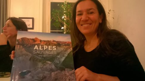 Christel Leca, s'élever dans les Alpes donne accès à la contemplation d'espaces sauvages ( photo Enviscope.com)