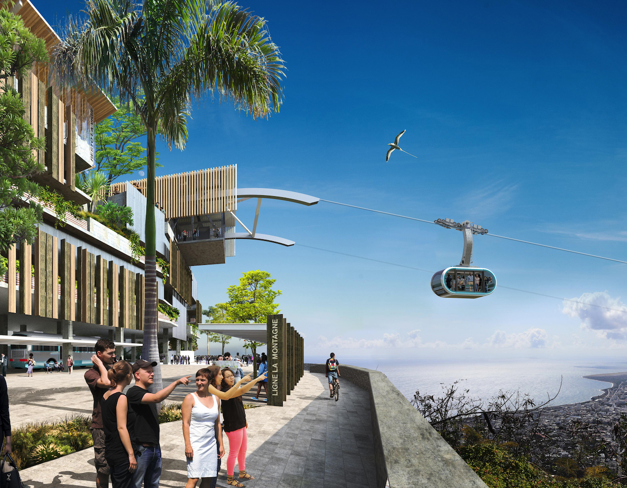 MND remporte la construction du 2ème téléphérique urbain de Saint-Denis à La Réunion