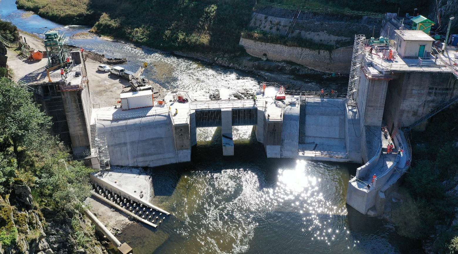 Poutès : un barrage EDF sur l’Allier transformé pour laisser passer les poissons migrateurs