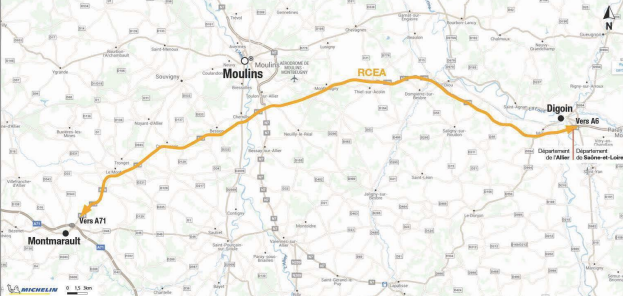 L’Autorité environnementale rend un avis sévère sur le projet d’autoroute RCEA entre Digoin et Montmarault