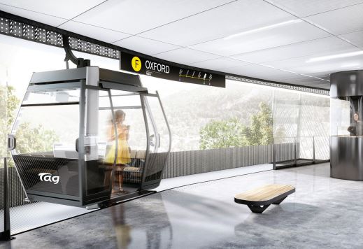 Une liaison par câble intégrée au réseau de transport grenoblois en 2024