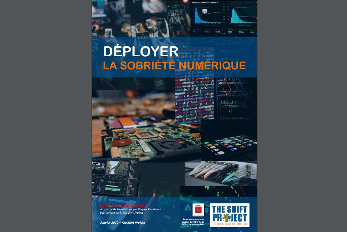 The Shift Project : la sobriété numérique incontournable pour la transition énergétique