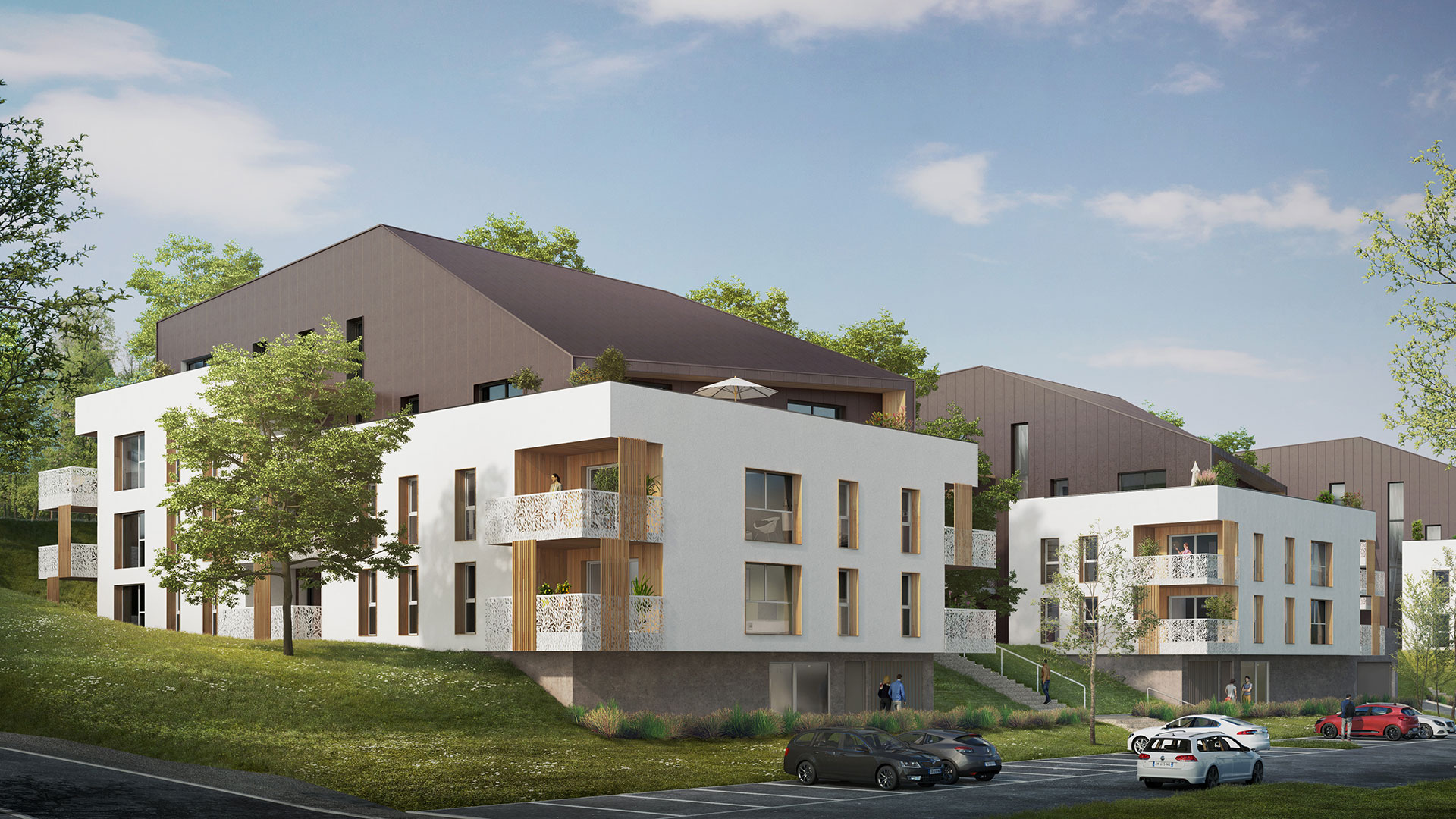 Des logements neufs alimentés à 100 % au gaz vert à Annecy
